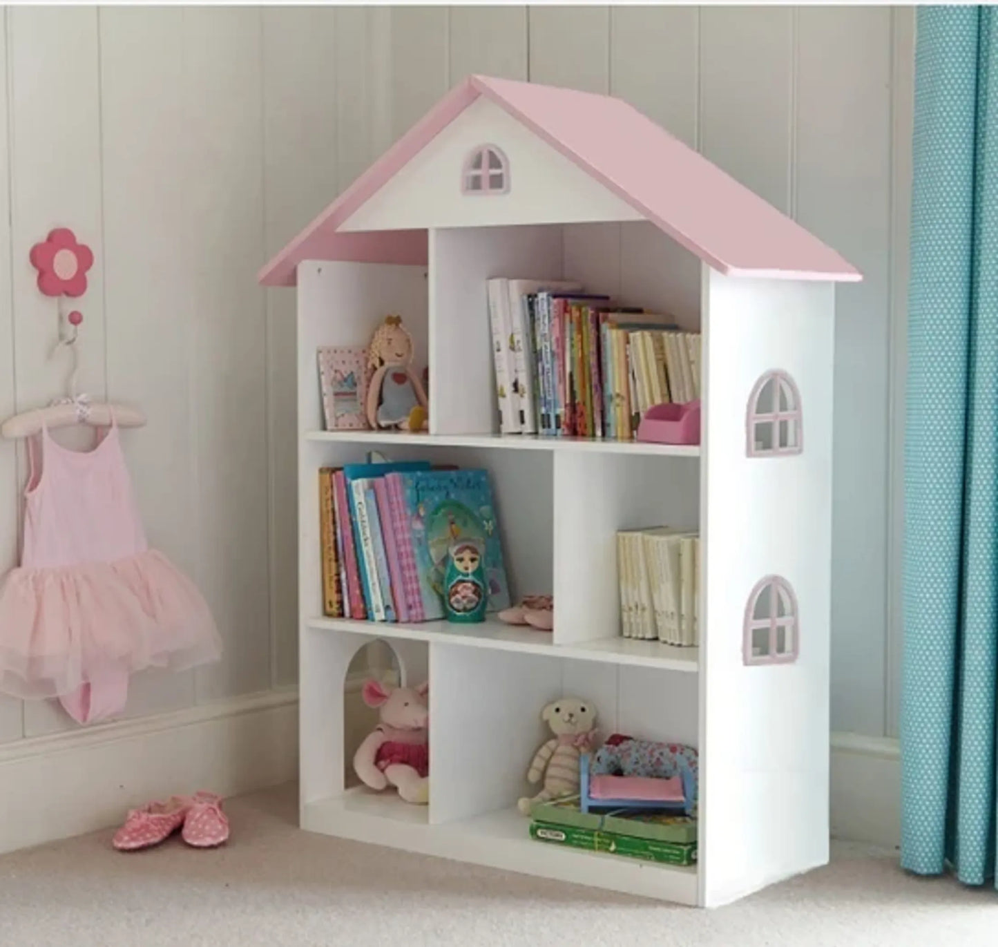 Child's Dollhouse Bookcase