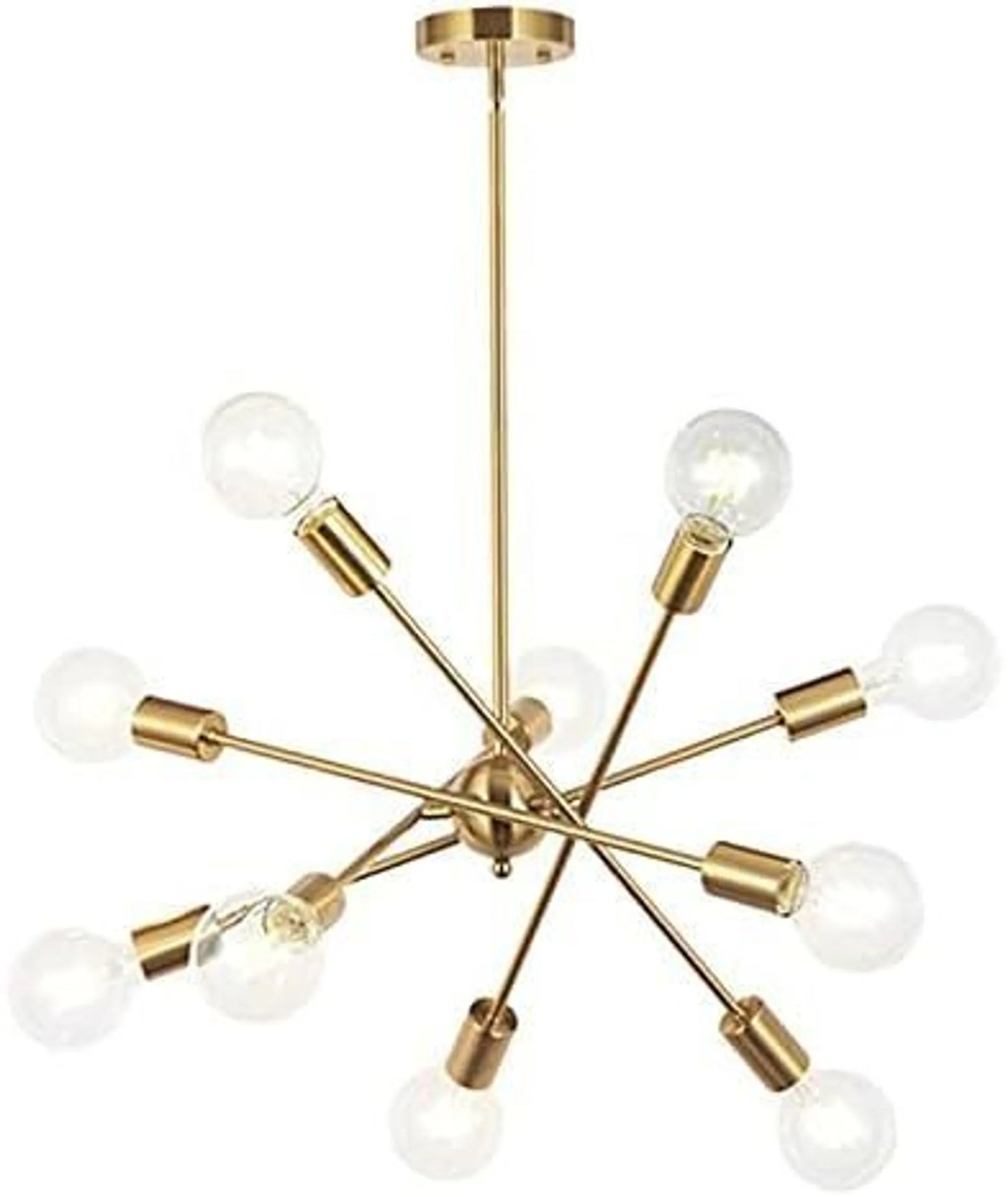 Modern Sputnik Chandelier Lighting with Adjustable Arms