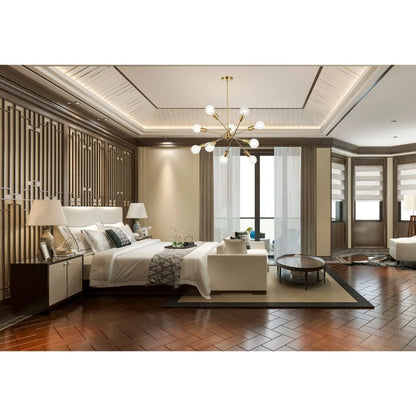 Modern Sputnik Chandelier Lighting with Adjustable Arms