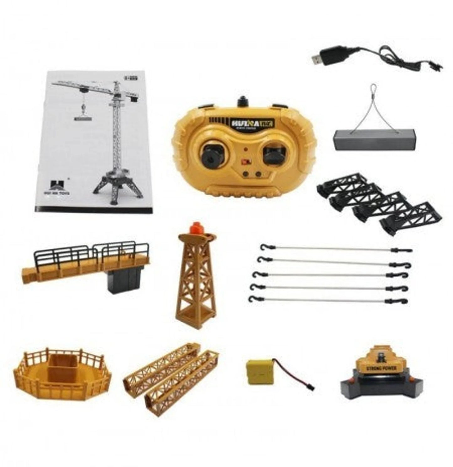 Tower Crane RC Radio Contorl Die-Cast Model (1:14 Scale)