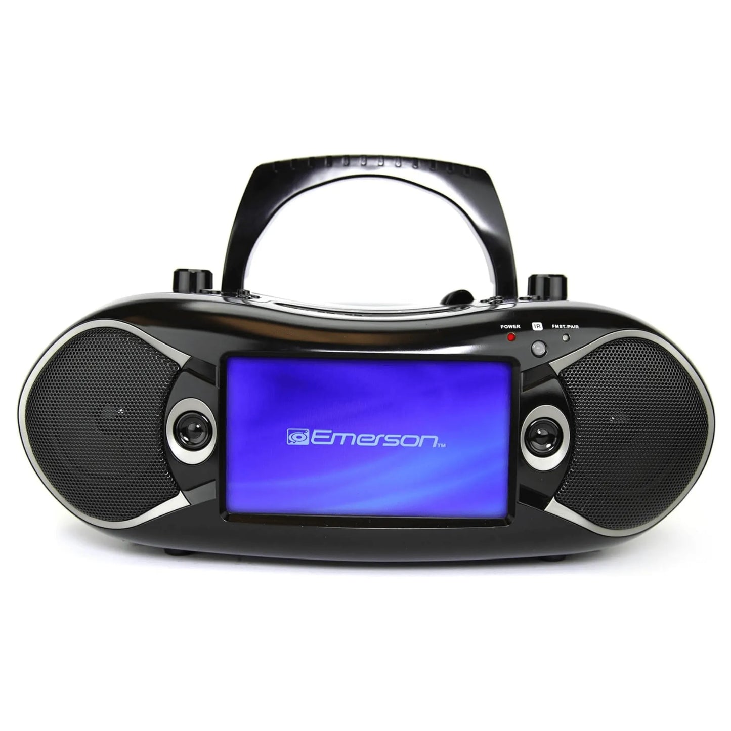 Emerson Bluetooth DVD Boombox with AMFM Radio & Stereo Speakers