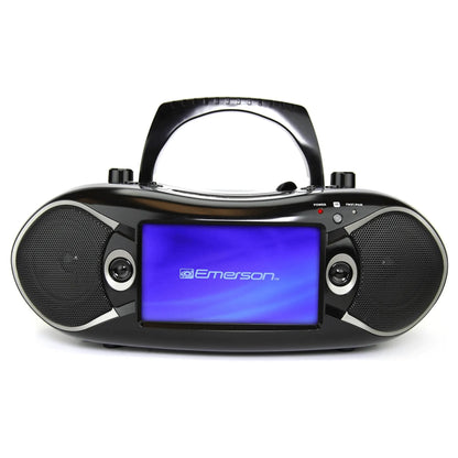 Emerson Bluetooth DVD Boombox with AMFM Radio & Stereo Speakers