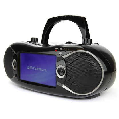 Emerson Bluetooth DVD Boombox with AMFM Radio & Stereo Speakers