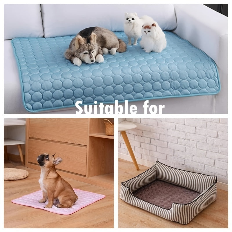 Pet Cooling Mat - Dog & Cat Summer Bed - Sizes S to XL