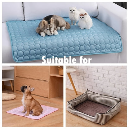 Pet Cooling Mat - Dog & Cat Summer Bed - Sizes S to XL