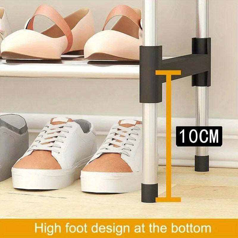 5 Tier Multi-Layer Shoe Rack: Space-Saving