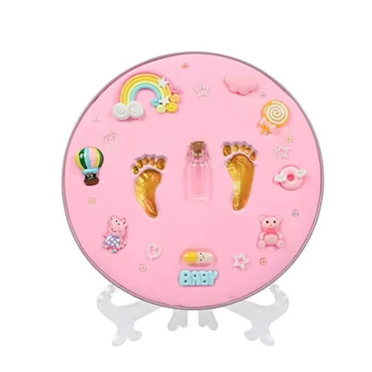 Clay Baby Hand & Footprint Kit - Perfect Newborn Keepsake - New Mom Gift