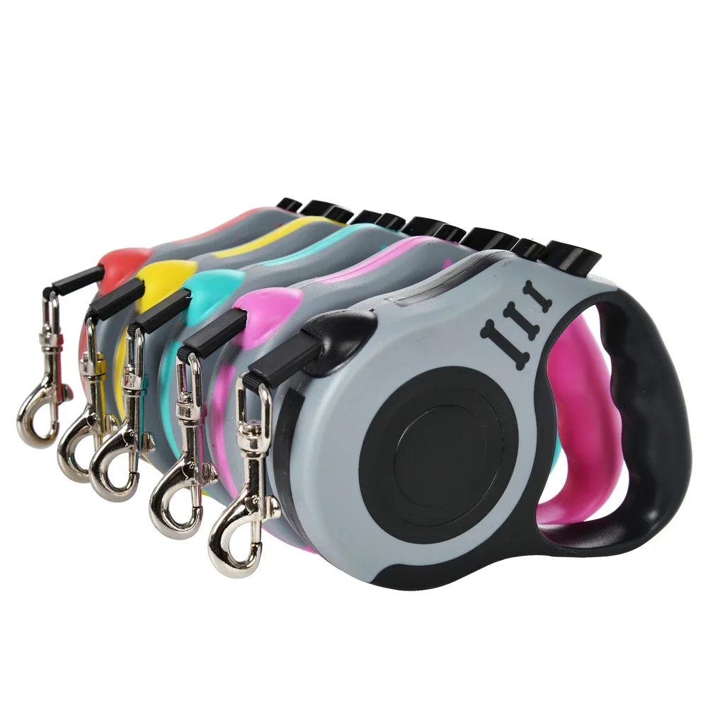 Retractable Dog Leash 16 ft - Automatic Nylon for Small Dogs