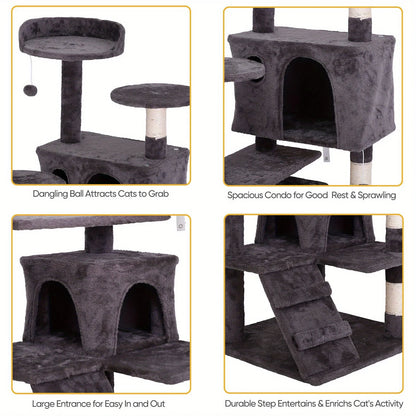 Cat Tree Condo Tower: Activity Center for Small-Medium Cats