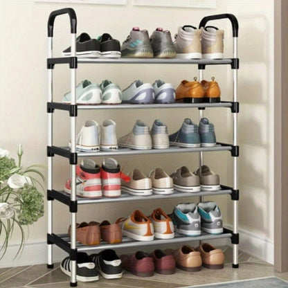 5 Tier Multi-Layer Shoe Rack: Space-Saving