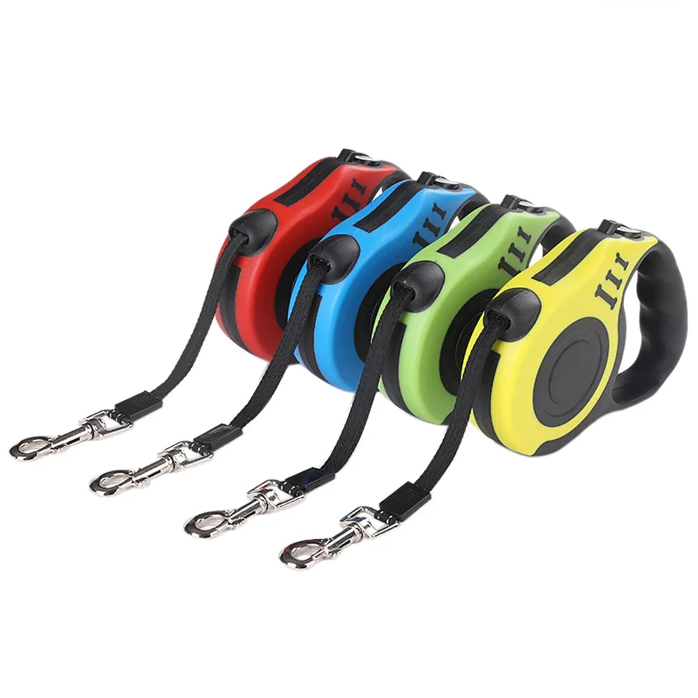 Retractable Dog Leash 16 ft - Automatic Nylon for Small Dogs
