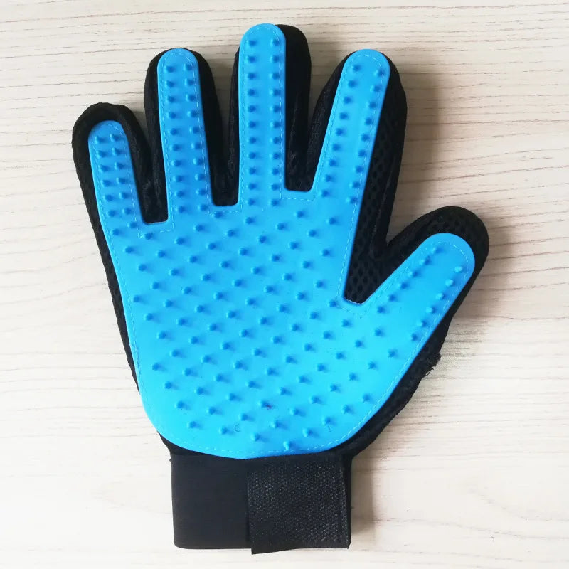 Cat Hair Removal Glove - Pet Grooming & Massage Brush
