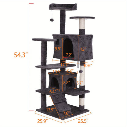 Cat Tree Condo Tower: Activity Center for Small-Medium Cats