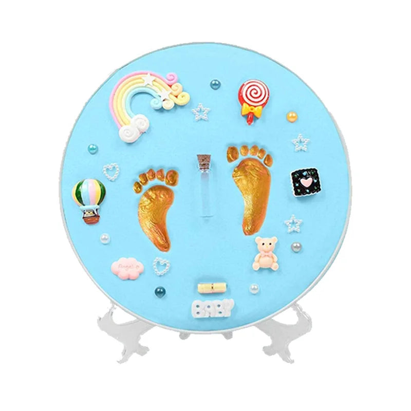 Clay Baby Hand & Footprint Kit - Perfect Newborn Keepsake - New Mom Gift
