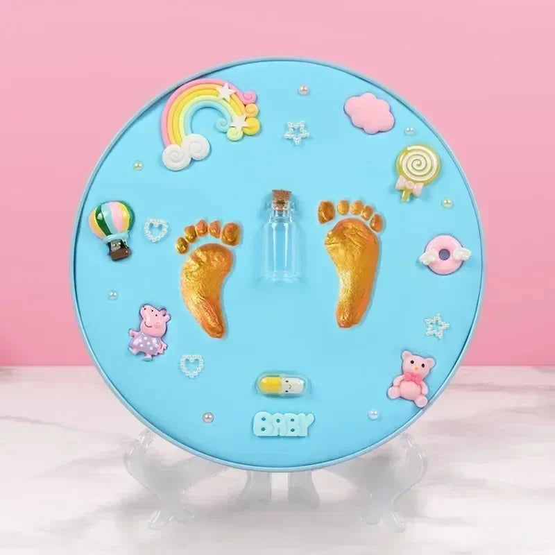 Clay Baby Hand & Footprint Kit - Perfect Newborn Keepsake - New Mom Gift