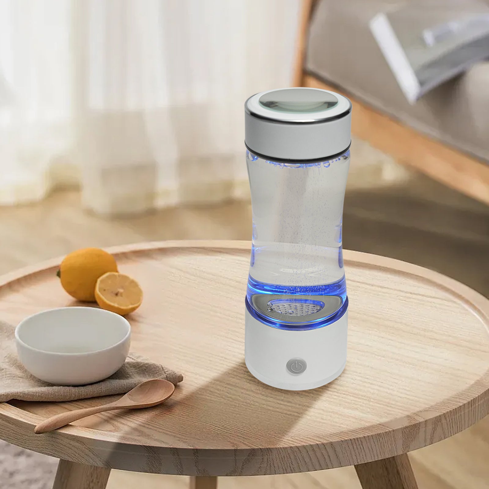 Hydrogen Water Generator Bottle - 1700ppb, USB-C, 380ml