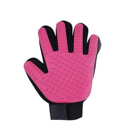 Cat Hair Removal Glove - Pet Grooming & Massage Brush